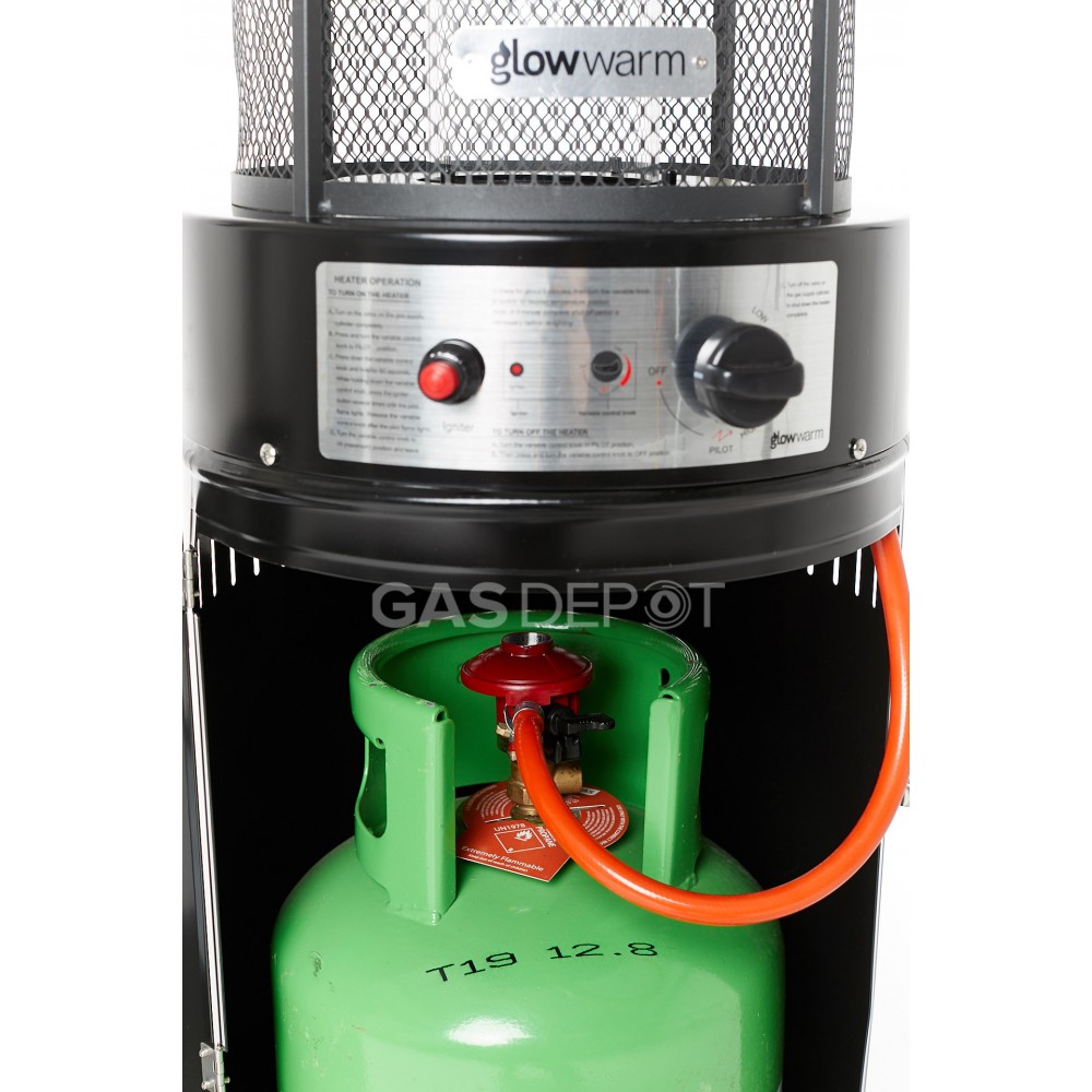 Real Glow 15kw Compact Gas Patio Heater
